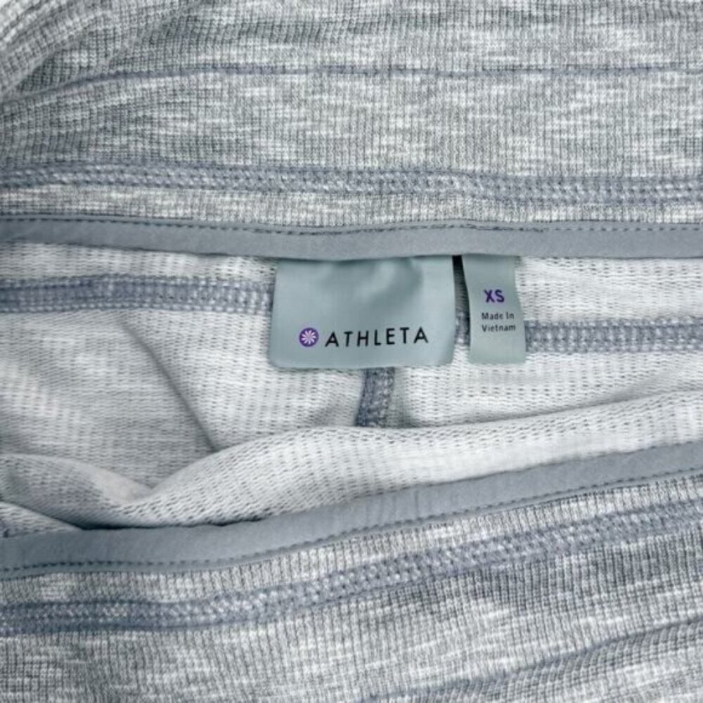 Athleta Techie Terry Skirt Heather Gray Women's Size XS - Picture 3 of 5